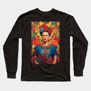 Frida Kahlo Long Sleeve T-Shirt